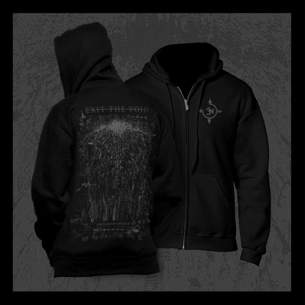 BROKEN NOTE - Exit The Void Zip Sweatshirt